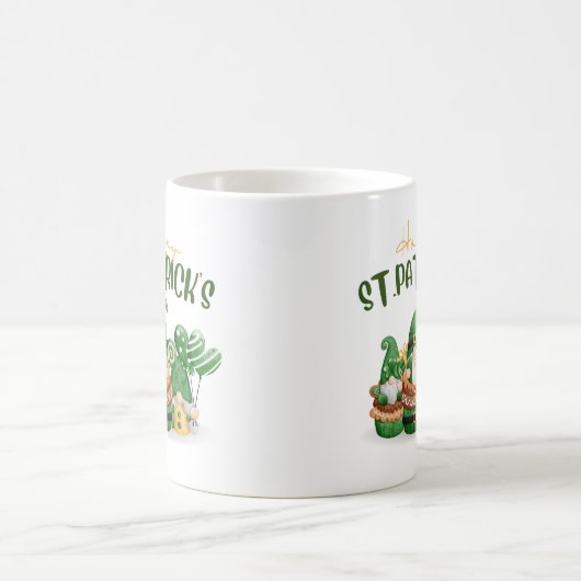 Mug Joyeuse St. Patricks Day -Lucky Irish Clover Party (Centre)