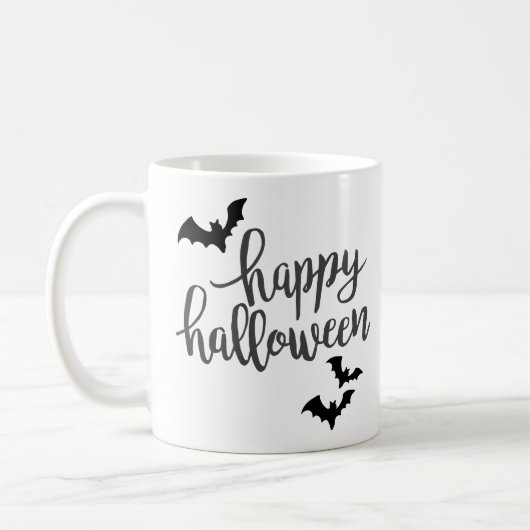 Mug Joyeuses chauves-souris d'Halloween (Gauche)