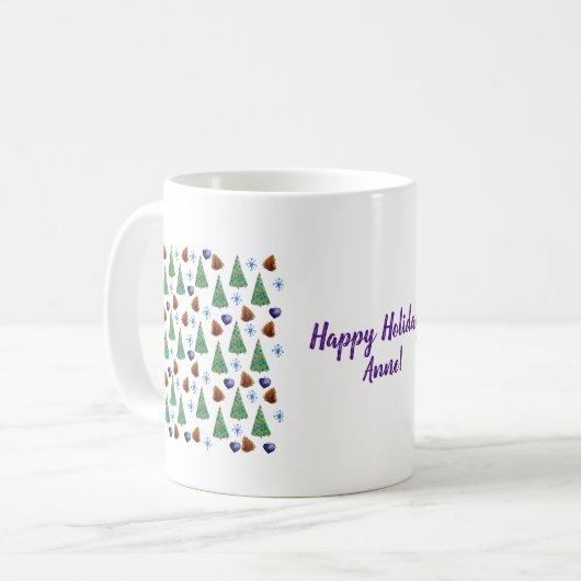 Mug Joyeuses fêtes (Devant gauche)