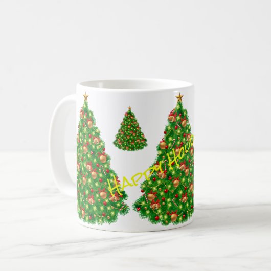 Mug Joyeuses fêtes 1 (Devant gauche)