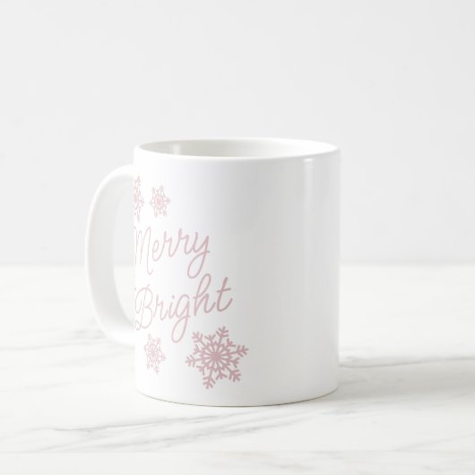 Mug Joyeuses Fêtes Festifs Et Élégants (Devant gauche)