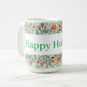 Mug Joyeuses fêtes ! Green (Devant gauche)