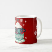 Mug Joyeuses Fêtes Joyeux Noël Musique (Devant droit)