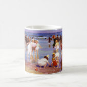 Mug Joyeuses journées à la plage (par E.H. Potthast) (Centre)