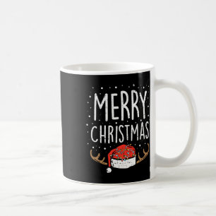 Mug Joyeuses lumières de Noël Santa Hat Noël Famille H