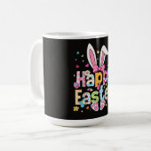 Mug Joyeuses Pâques 2026 Lapin Mignon (Devant gauche)