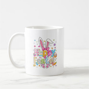 Mug Joyeuses Pâques 2026 Mignon Lapin Jour de Pâques F
