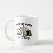 Mug Joyeuses Pâques Beaucoup de choses peuvent arriver (Gauche)