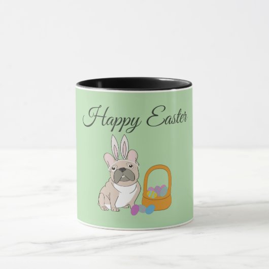 Mug Joyeuses Pâques, chien (Centre)