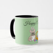 Mug Joyeuses Pâques, chien (Devant gauche)