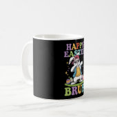 Mug Joyeuses Pâques Frangin Lapin de Pâques Funny Dabb (Devant gauche)