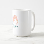Mug Joyeuses Pâques – Lapin et Œuf Décor Floral (Devant droit)
