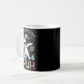 Mug Joyeuses Pâques mec lapin dab cool lapin mème garç (Devant gauche)