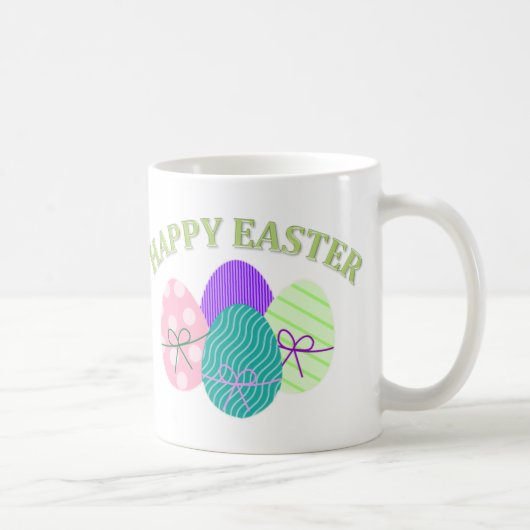 Mug Joyeuses Pâques Œufs de Pâques mignons (Droite)