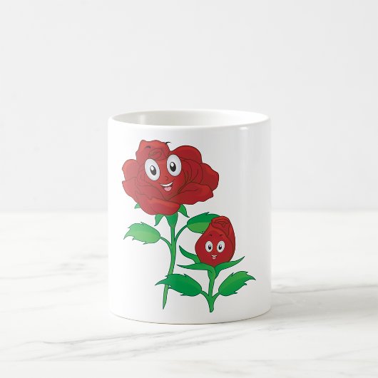 Mug Joyeuses roses rouges