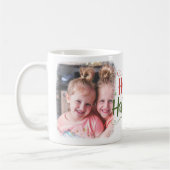 Mug Joyeuses vacances 2 vacances photo (Gauche)