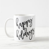 Mug Joyeuses vacances Lettres modernes (Gauche)