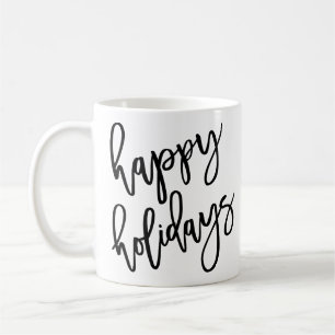 Mug Joyeuses vacances Lettres modernes
