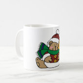 Mug Joyeuses vacances Ours de Noël (Devant gauche)
