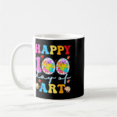 Mug Joyeux 100 Jours D'École D'Art Enseignants Filles (Gauche)