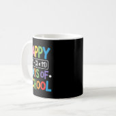 Mug Joyeux 100 Jours D'École Équation Mathématique 100 (Devant gauche)