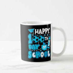 Mug Joyeux 100 jours d'école footballeur élèves garçon