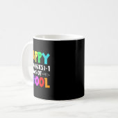Mug Joyeux 100 Jours D'École Formule Math Enseignants (Devant gauche)