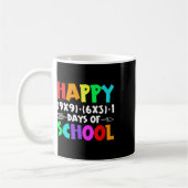 Mug Joyeux 100 Jours D'École Formule Math Enseignants (Gauche)
