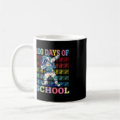Mug Joyeux 100 Jours D'Enfants Scolaires Dabbing Astro (Gauche)