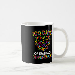 Mug Joyeux 100e Jour 100 Jours De Prix De L'Autisme Sc