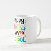 Mug Joyeux 100e jour de l'école 100 jours de l'enseign (Devant droit)