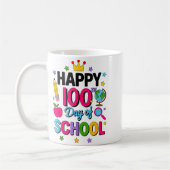 Mug Joyeux 100e jour d'école 100 jours plus intelligen (Gauche)