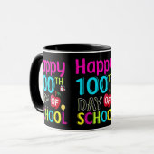 Mug Joyeux 100ème jour d'école (Devant gauche)