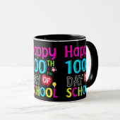 Mug Joyeux 100ème jour d'école (Devant droit)