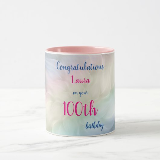 Mug Joyeux 100th anniversaire (Centre)