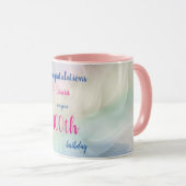 Mug Joyeux 100th anniversaire (Devant droit)