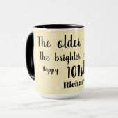 Mug Joyeux 101e anniversaire (Devant gauche)