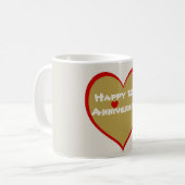 Mug Joyeux 12e anniversaire (Devant gauche)