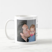 Mug Joyeux 1er Noël 2020 Meilleur papa 2 Photo (Gauche)