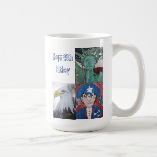 Mug Joyeux 250e Anniversaire ! (Droite)
