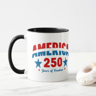 Mug Joyeux 250e anniversaire Amérique 