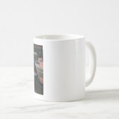 Mug Joyeux 27ème anniversaire bateau de canal (Devant droit)
