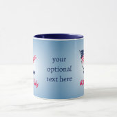 Mug Joyeux 4 juillet avec la promotion du drapeau amér (Centre)