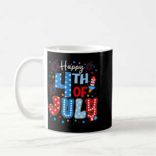 Mug Joyeux 4 juillet Drapeau américain patriotique Éta