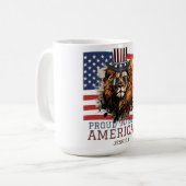 Mug Joyeux 4 juillet fête de l'Indépendance (Devant gauche)