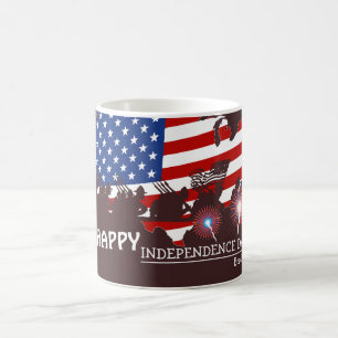 Mug Joyeux 4 juillet fête de l'Indépendance