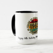 Mug Joyeux 60e Anniversaire (Devant gauche)