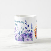 Mug Joyeux 60e anniversaire, maman ! Floral, mère et e (Centre)