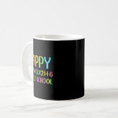 Mug Joyeux 67 Jours D'école Prof De Maths Élèves Six (Devant gauche)