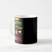 Mug Joyeux 67e jour d'école drôle enseignant élève Mem (Devant gauche)